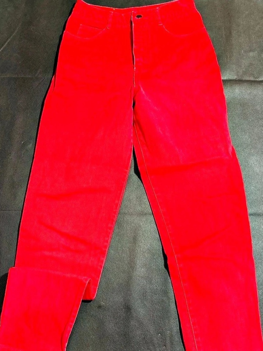 Women’s Vintage High-Rise Ivy Brown Red Jeans Size 8